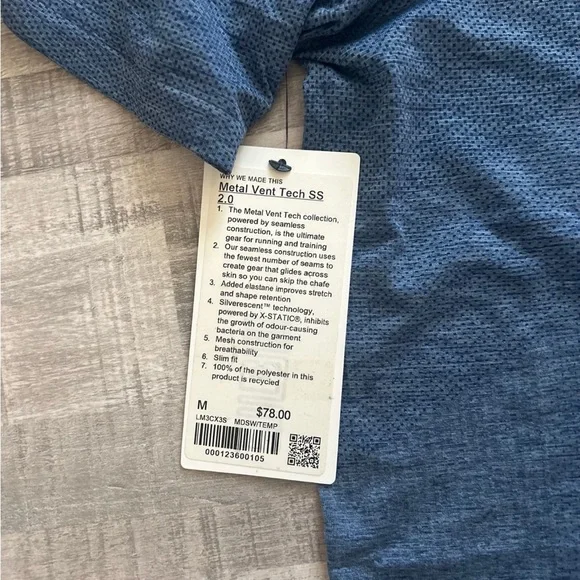 Blue Lululemon Men’s Shirt - Picture 3 of 6